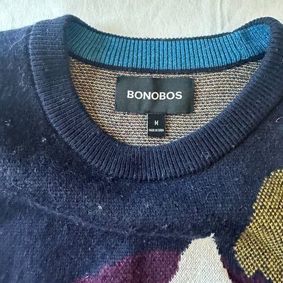 Bonobos Crewneck Sweater - fishing outdoor design - Picture 3 of 3